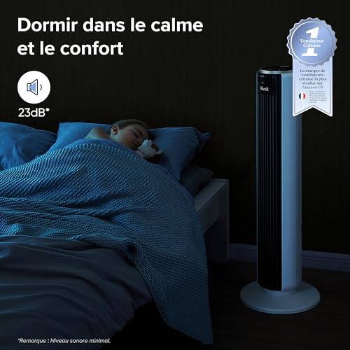 LEVOIT Ventilateur Colonne 36AC 23dB – Confort Nuit & Bureau