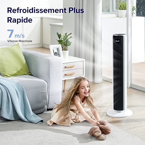 LEVOIT Ventilateur Colonne 36AC 23dB – Confort Nuit & Bureau