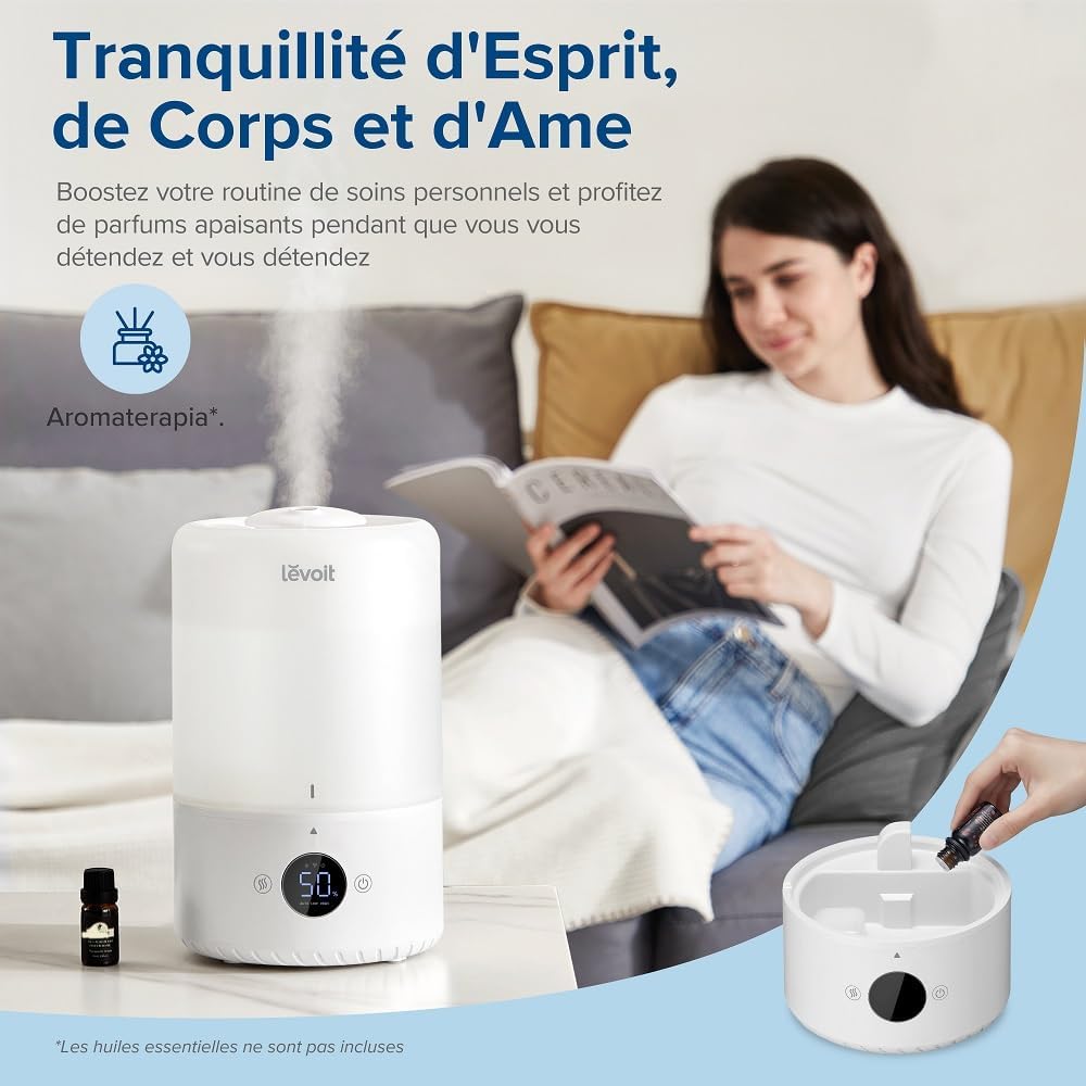 Levoit humidificateur d’air Dual 200S