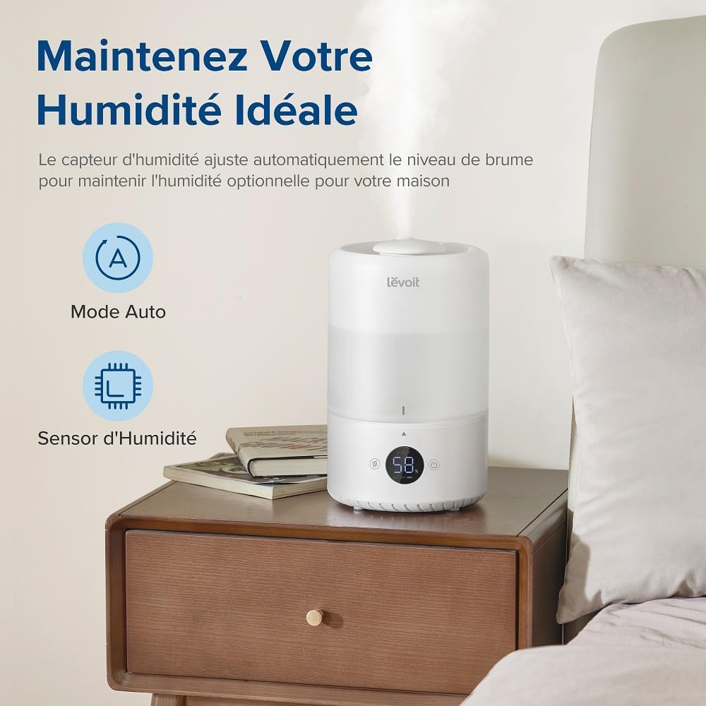 Levoit humidificateur d’air Dual 200S