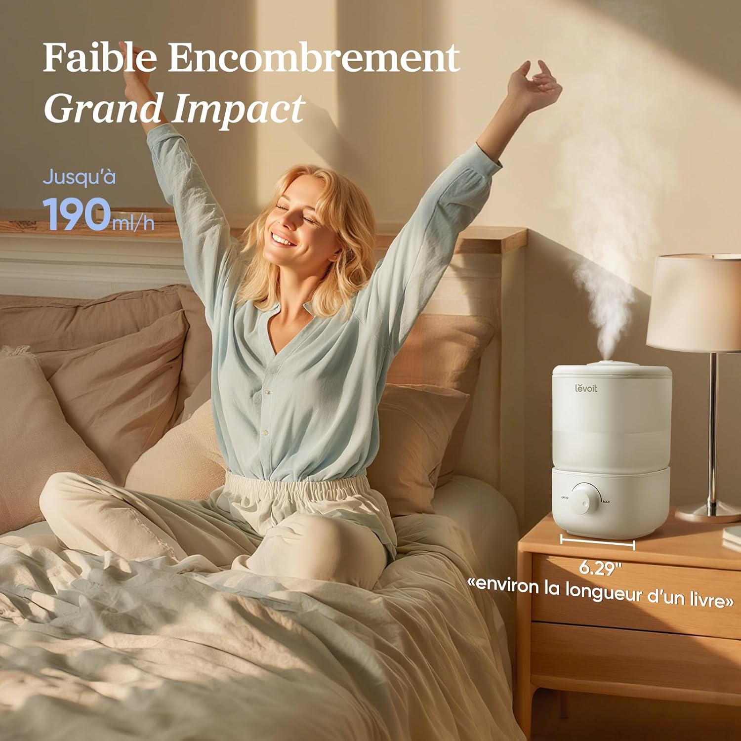 Levoit humidificateur d’air Classic 160