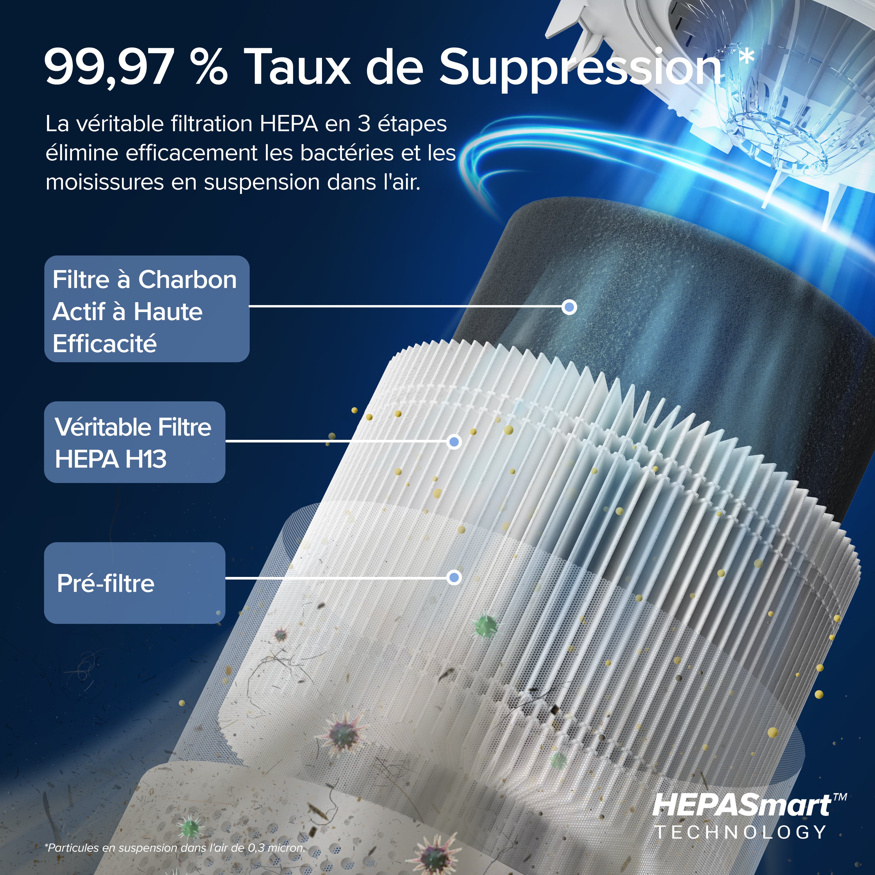 Levoit purificateur d'air Core 300S