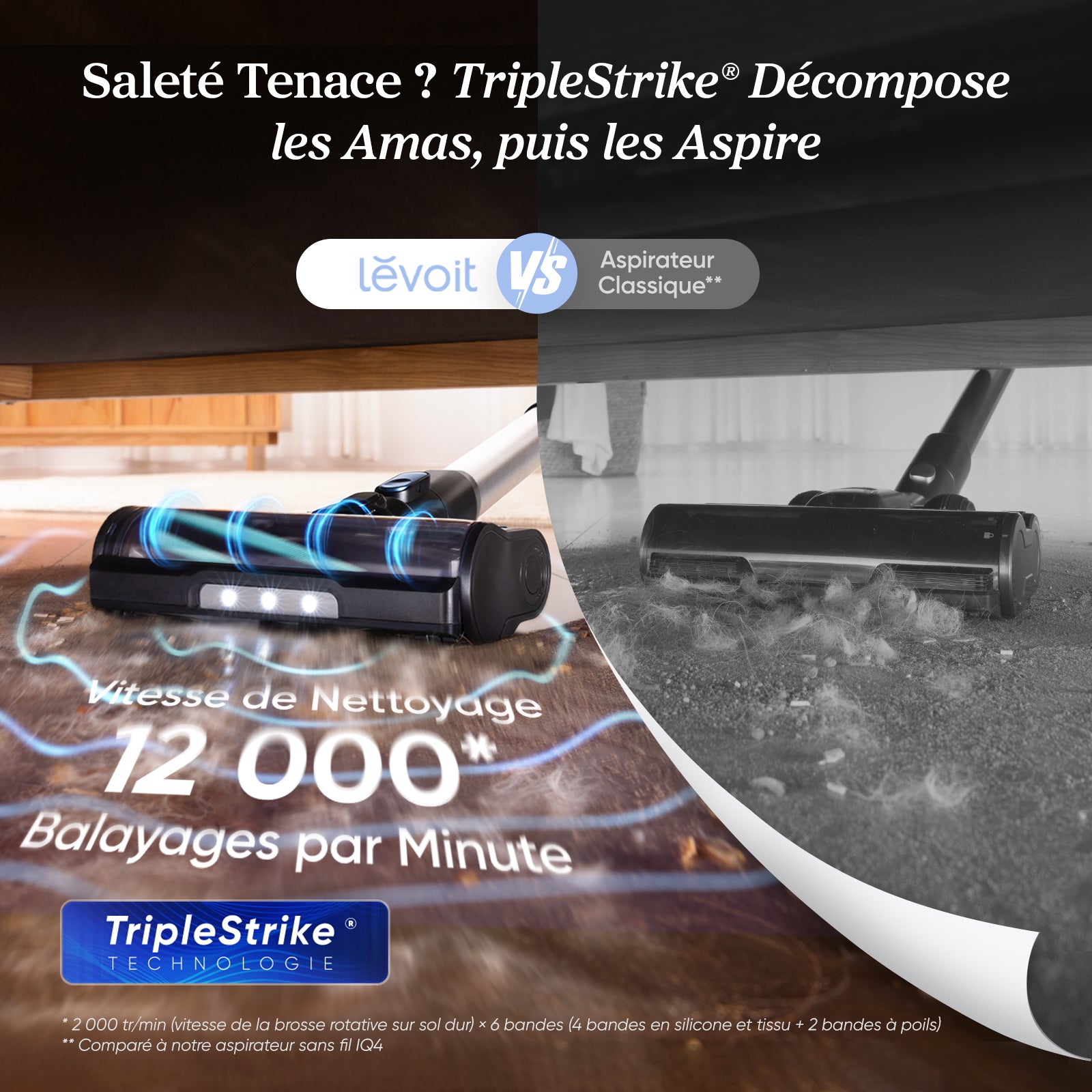 Levoit aspirateur sans fil LVAC 300