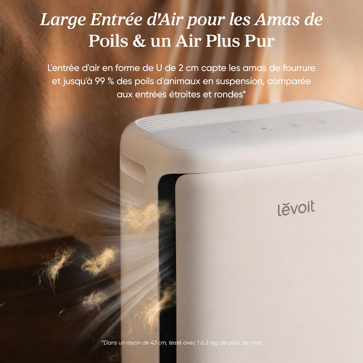 Levoit Vital® Pet Pro Purificateur d'Air pour Animaux