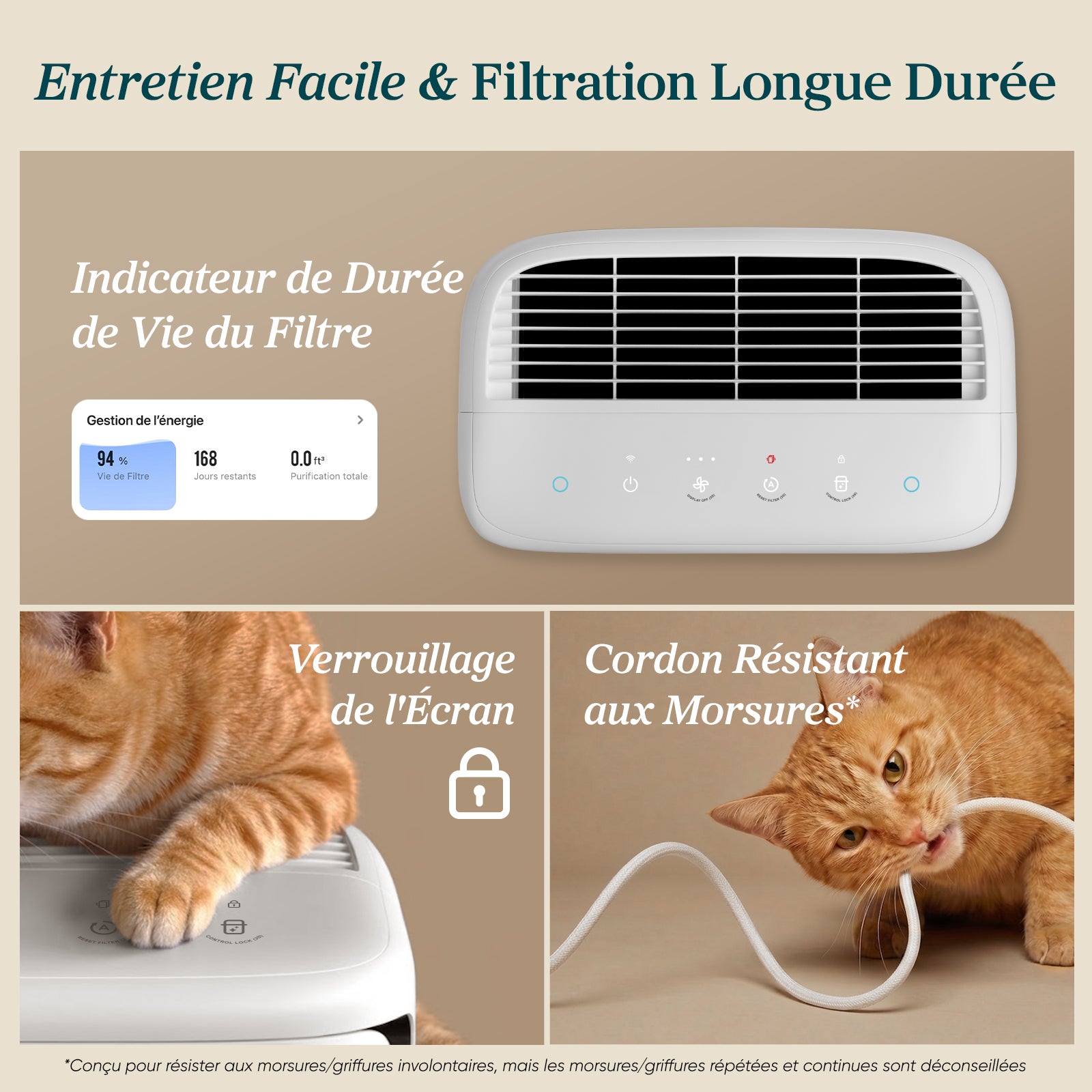 Levoit Vital® Pet Pro Purificateur d'Air pour Animaux
