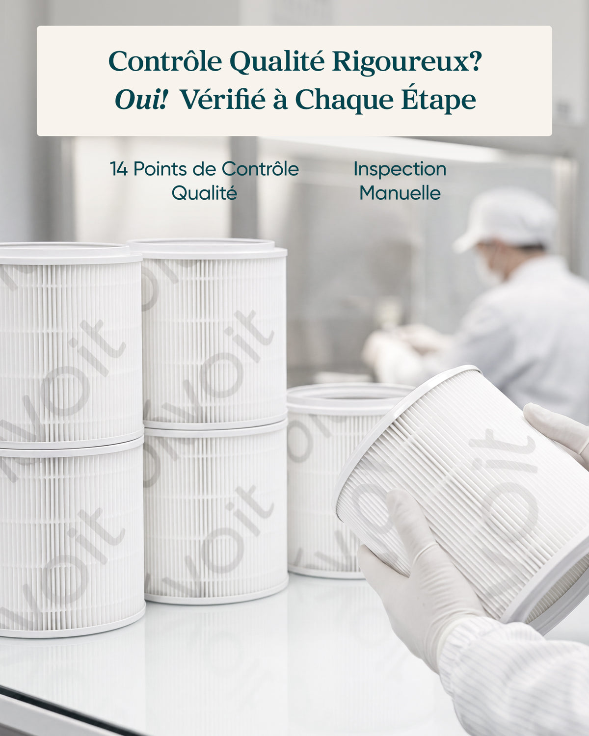 Levoit Filtre HEPA pour purificateur d'air Eleva 300X